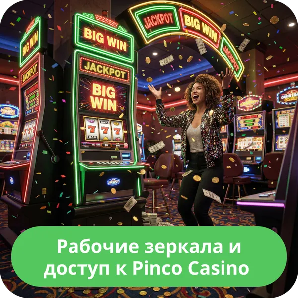 Рабочие зеркала и доступ к Pinco Casino
